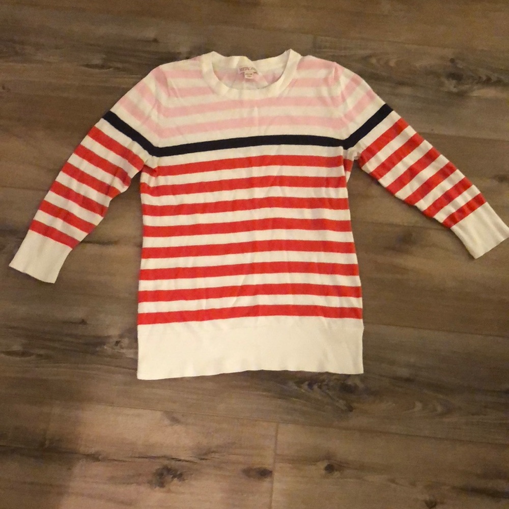 Striped sweater, size small
